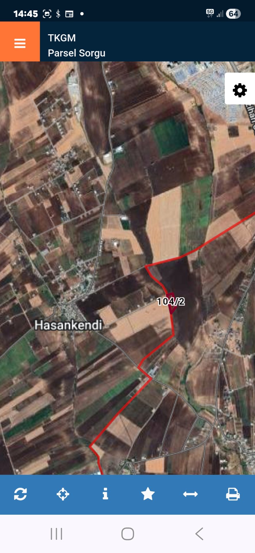 HASANHASANKENDİ KÖYÜNDE KÖYÜNDE  SATILIK TARLA - 3
