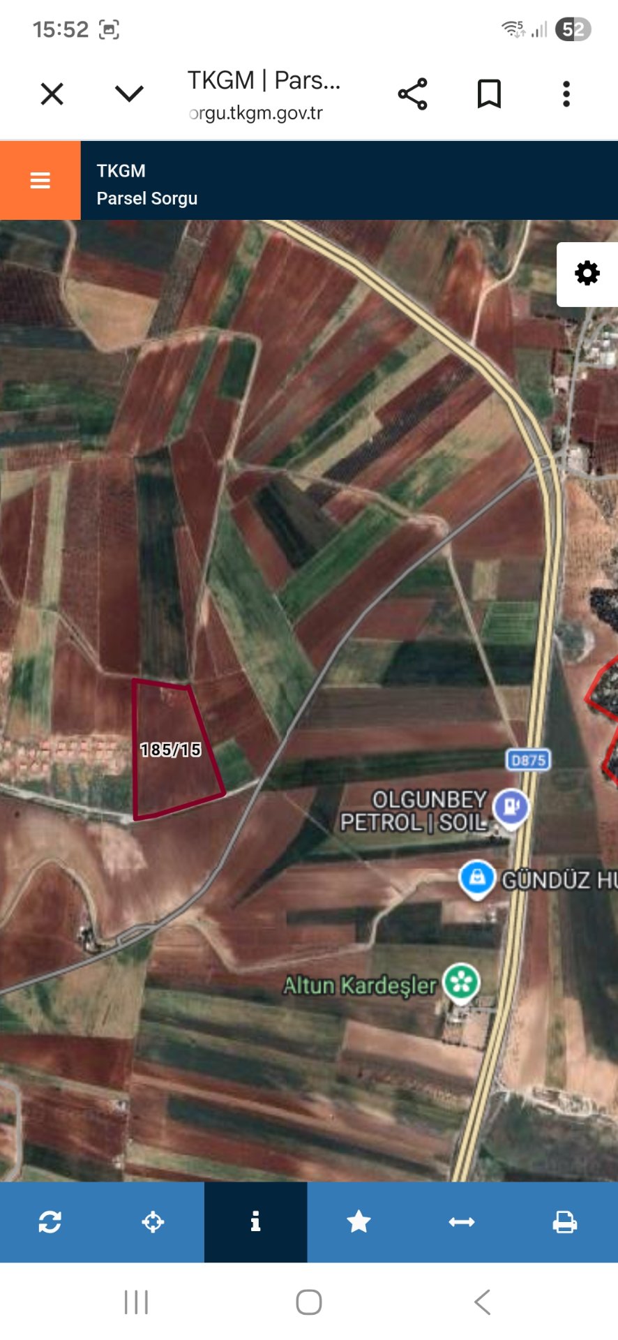 ADIYAMAN MERKEZ KARICIK (ATAKENT) KÖYÜ SATILIK 49.497 M2 TARLA  - 4