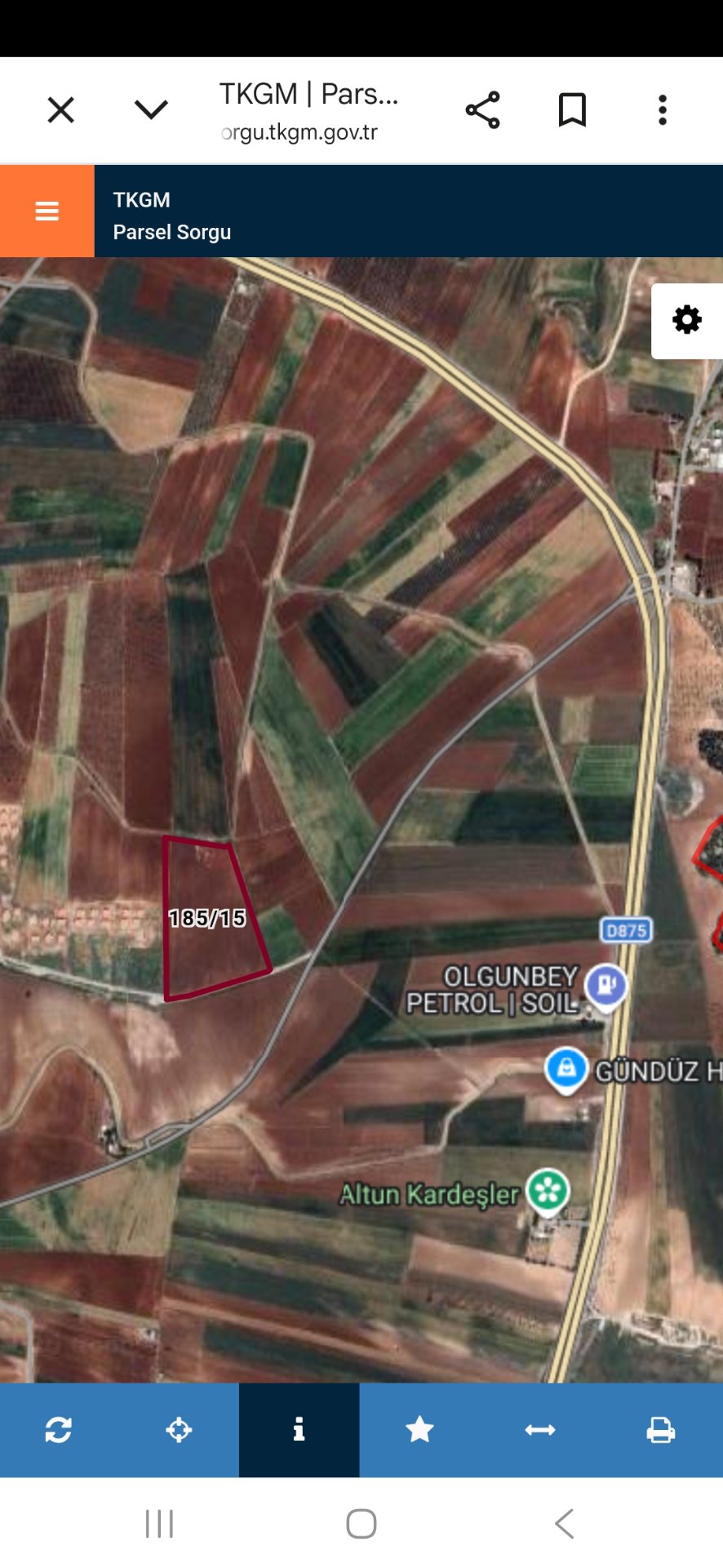 ADIYAMAN MERKEZ KARICIK (ATAKENT) KÖYÜ SATILIK 49.497 M2 TARLA  - 7